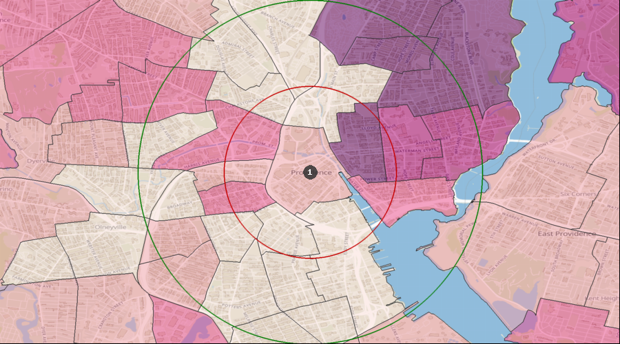 Providence, Rhode Island - Lifestyle Behaviors – Household Entertainment/Recreation Average Expenditure